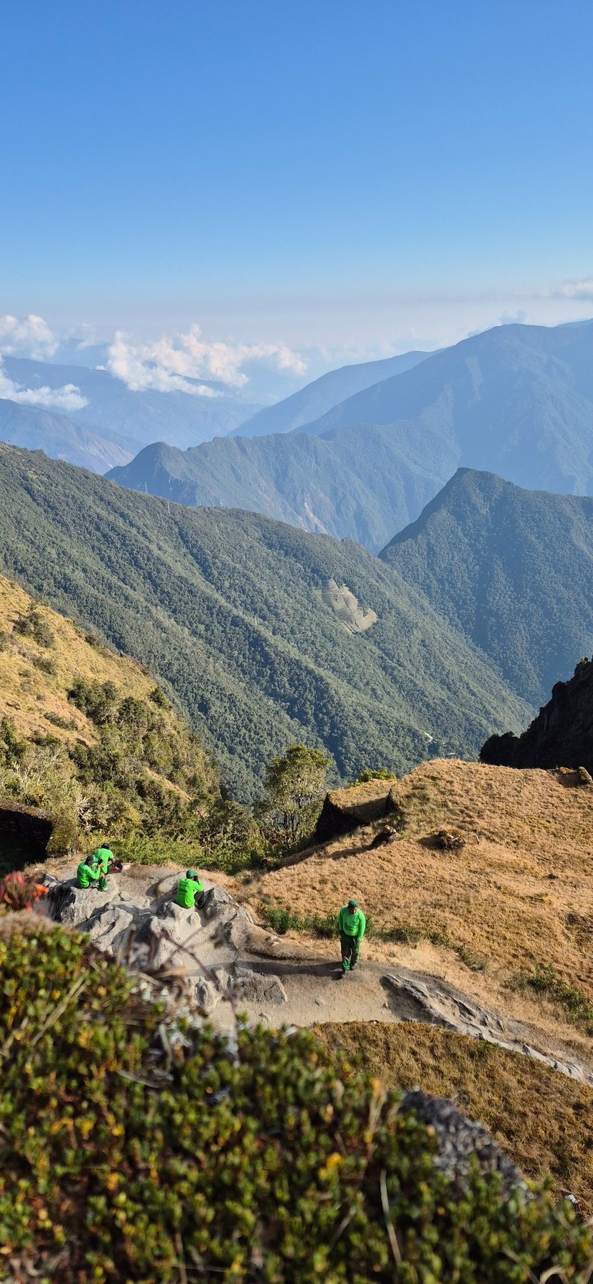 Inca Trail · Day 4 · The road to Machu Picchu