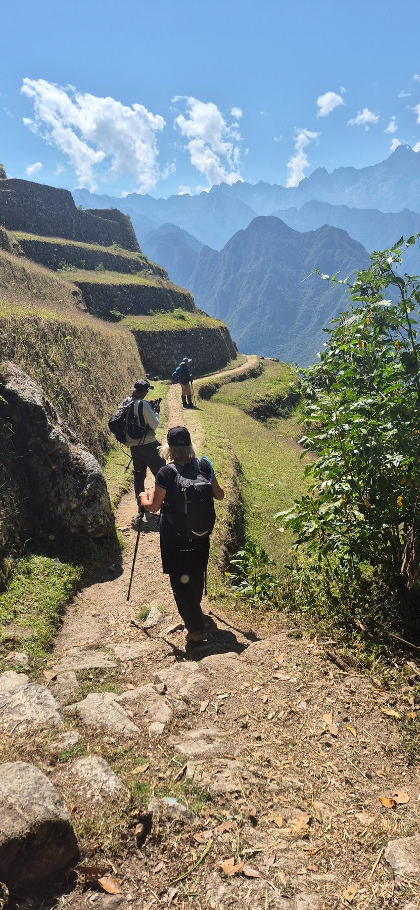 Inca Trail · Day 4 · The road to Machu Picchu